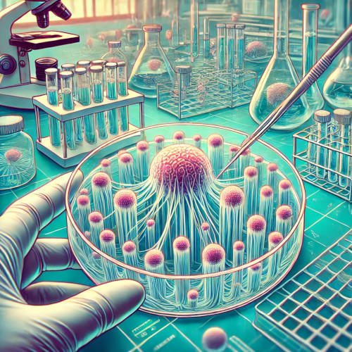 cell culture in petrie dish